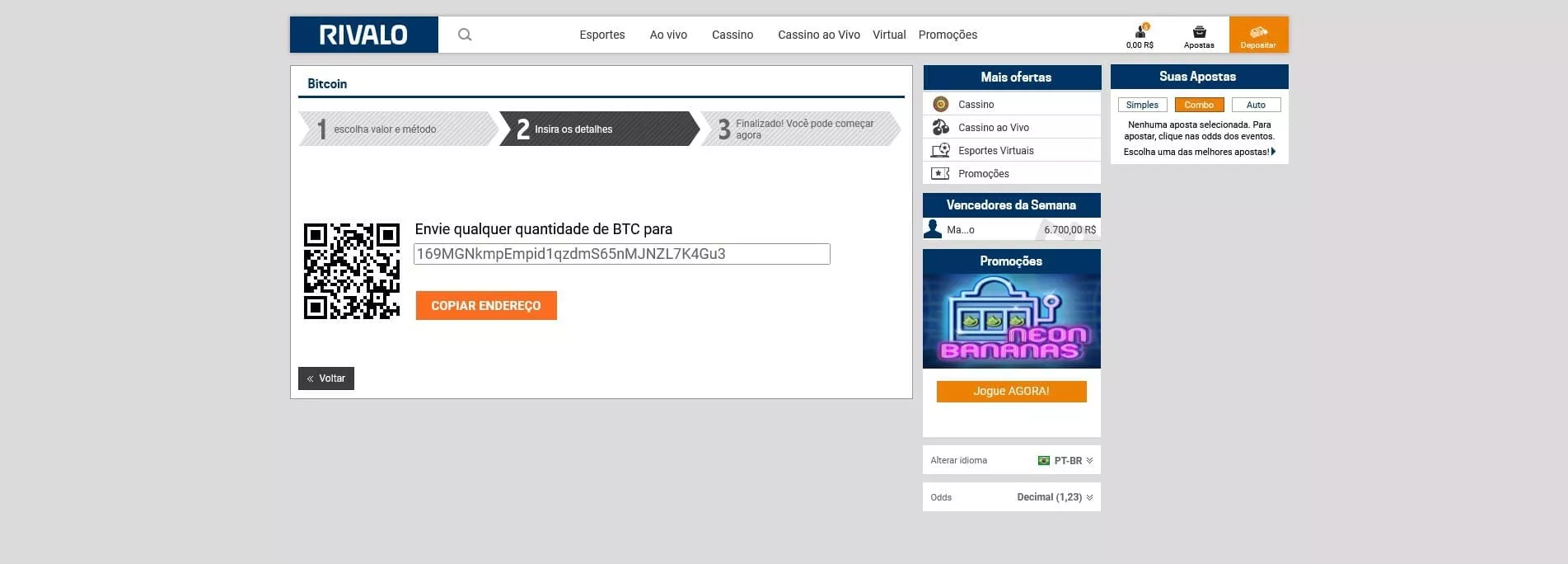 ᐉ Melhores sites de apostas em Bitcoin no Brasil 2025 | sobradinhoec.com.br  ?